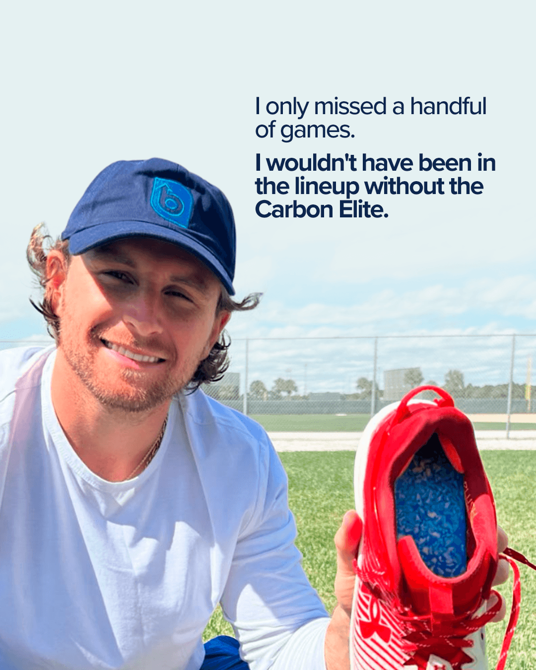 I only missed a handful of games. I wouldn't have been in the lineup without the Carbon Elite.