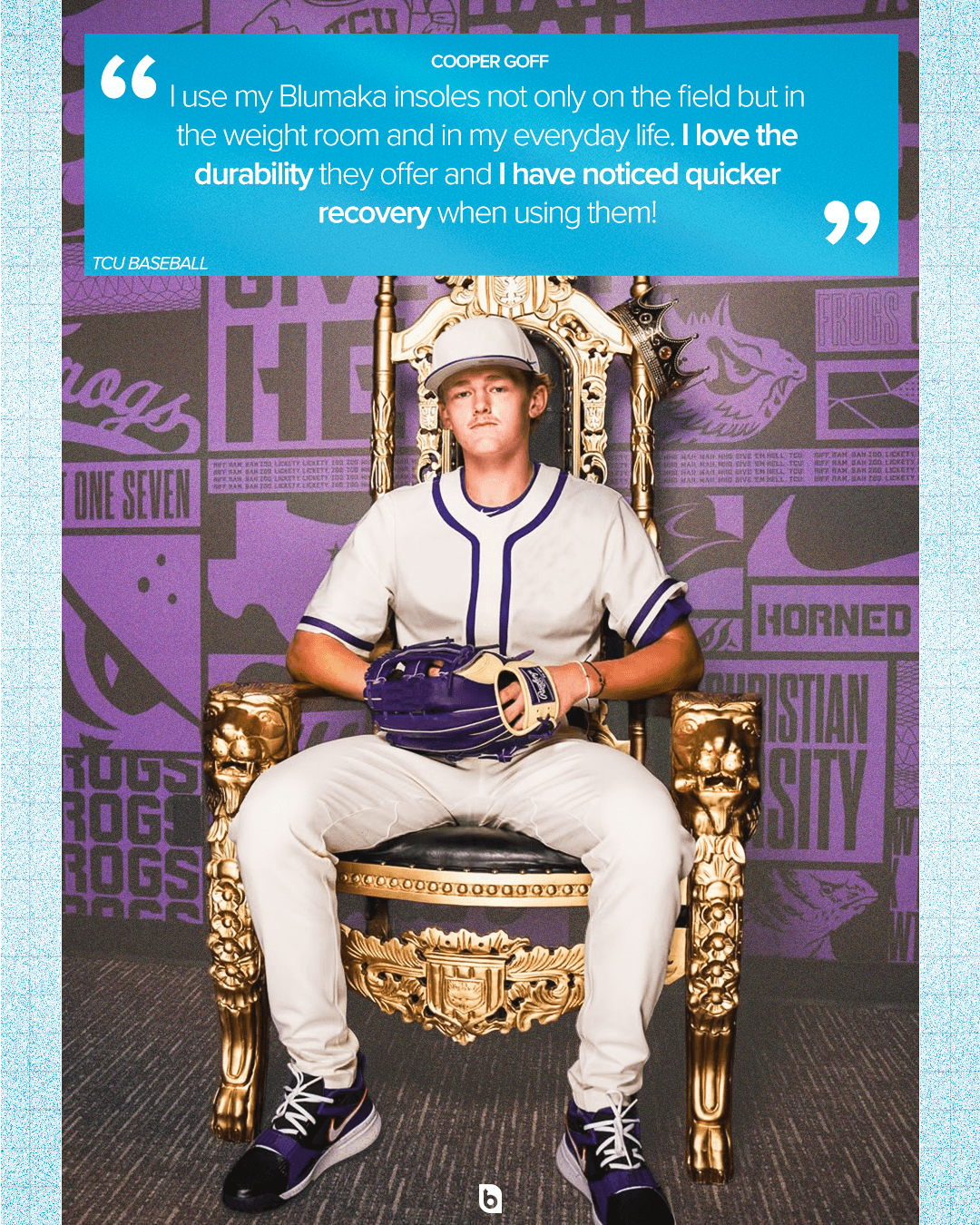 Cooper Goff — TCU Baseball testimonial