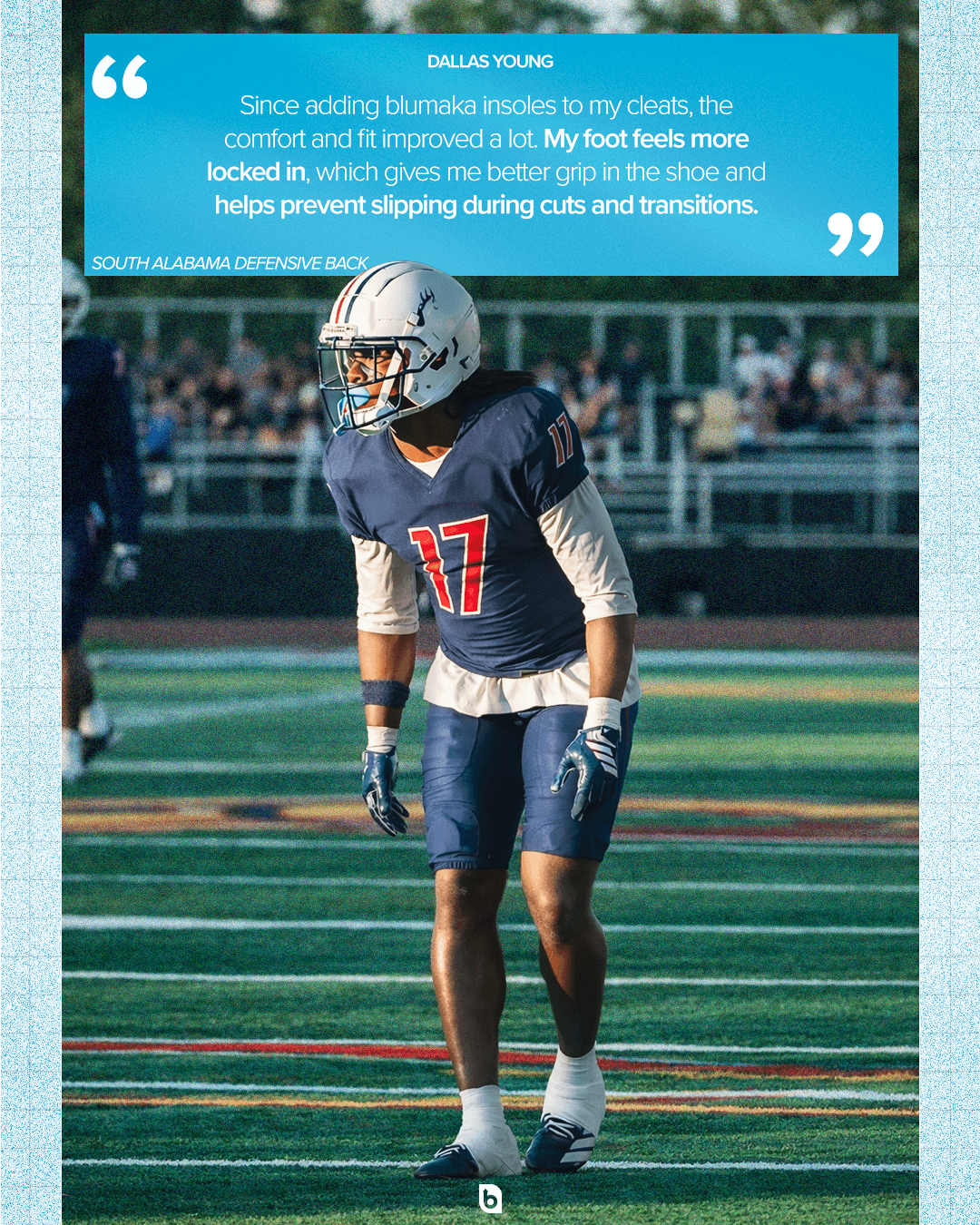 Dallas Young — South Alabama Defensive Back testimonial